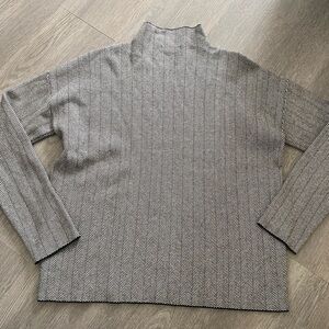 classy partial turtleneck cozy professional Christian Siriano Sweater size large